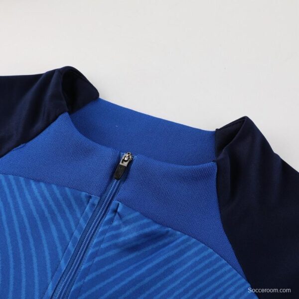 2024 Nike Blue/Navy Half Zipper Jacket+Pants - Image 21