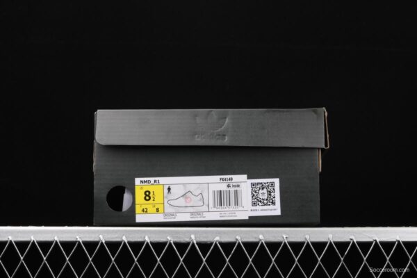 Adidas NMD R1 Boost V2 FX4149 second generation elastic knitted surface popcorn running shoes - Image 10