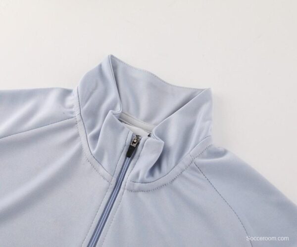 2024 Nike Light Blue Half Zipper Jacket+Pants - Image 8