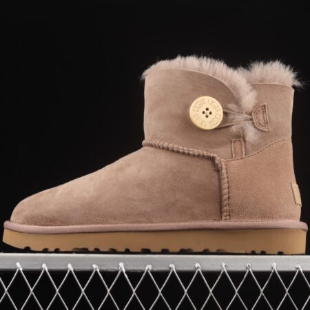 UGG Mini Bailey Button II wooden buckle help outdoor snow boots 1016422
