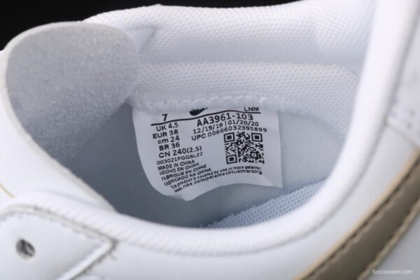 NIKE Blazer Low Prm Trail Blazers Platinum hook low-top skateboard shoes AA3961-103 - Image 4