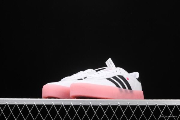 Adidas Sambarose W EF4965 clover retro thick soles raised casual board shoes - Image 12