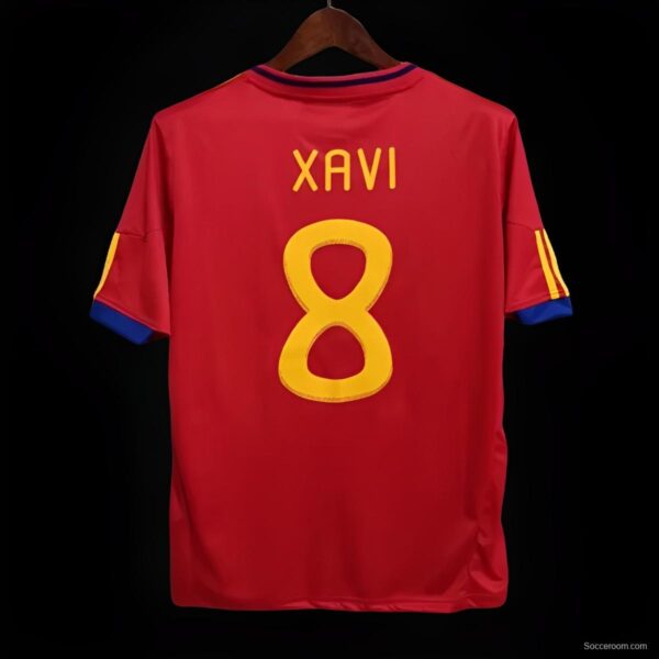 Retro 2010 Spain Home Jersey - Image 2
