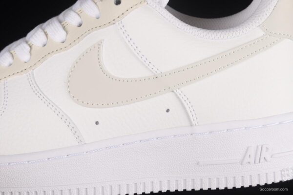 NIKE Air Force 1x 07 Low meter silver gray color 3M reflective low-top casual board shoes 315115-168 - Image 7