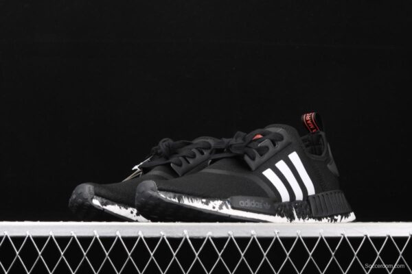 Adidas NMD R1 Boost FW7568 Elastic knitted face Popcorn running shoes - Image 13