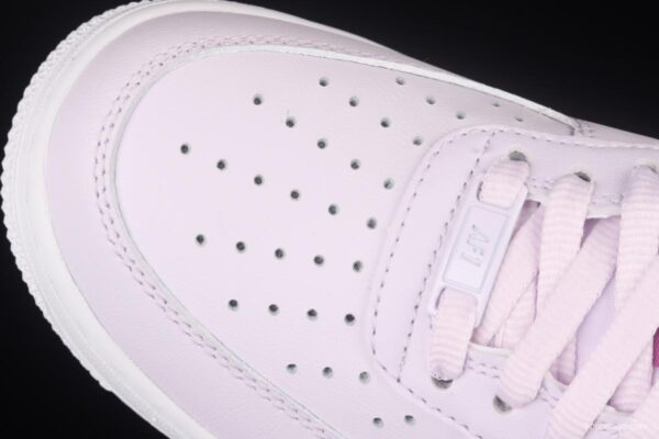 NIKE Air Force 1x 07 Low chessboard white and purple low-top casual board shoes CJ9700-500 - Image 9