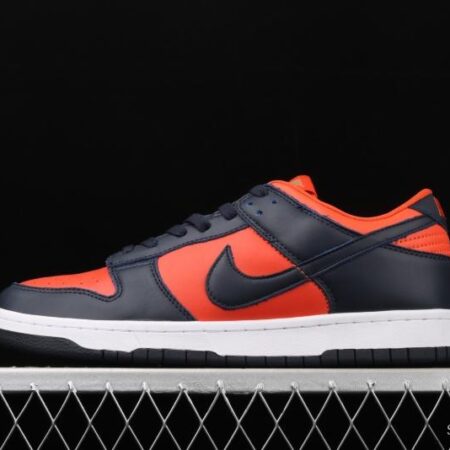 NIKE SB DUNK Low SP Fanta color matching head layer low side leisure sports board shoes CU1727-800