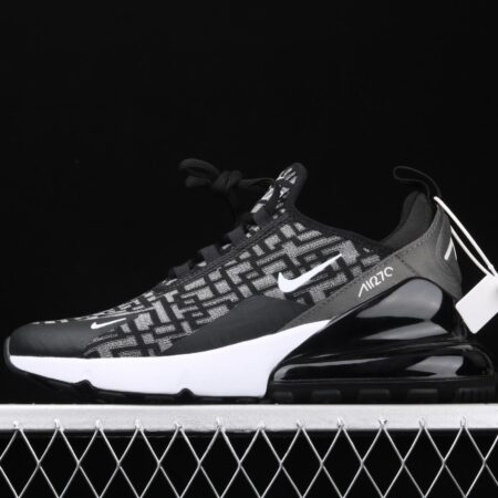 NIKE Max 270Rubik's cube full of stars half palm air cushion running shoes AQ9164-014