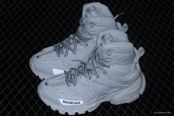 Balenciaga Sneaker Tess s.Gomma Res BI ALV/TIS EFF NUBUK/TIS E 21ss latest color trend boots W3CP11021 - Image 2