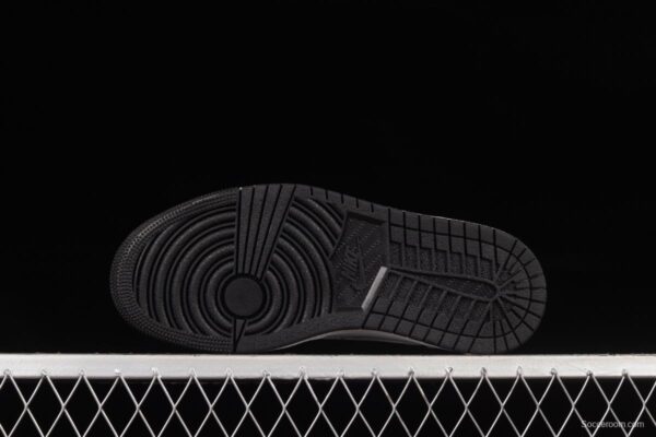 Air Jordan 1 Mid GS Schematic White Graffiti Zhongbang Basketball Shoes DQ1864-100 - Image 14