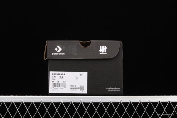 Converse x undefeated Los Angeles Chao brand cooperative high-top leisure board shoes 171161C - Image 10