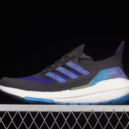 Adidas Ultra Boost 21 Consortium GY1332 Das Joint New 7.0 Thick Bottom Popcorn Running Shoes