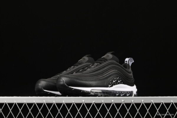 NIKE Air Max 97 Lx black and white serial bullet air cushion running shoes AR7621-001 - Image 11