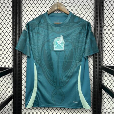 2024 Mexico Pre-Match Green Training Jersey