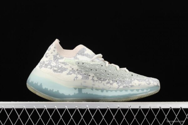 Adidas Yeezy 380 Alien Blue GW0304 Kanye jointly limited coconut 380 blue alien 3M reflective running shoes - Image 16