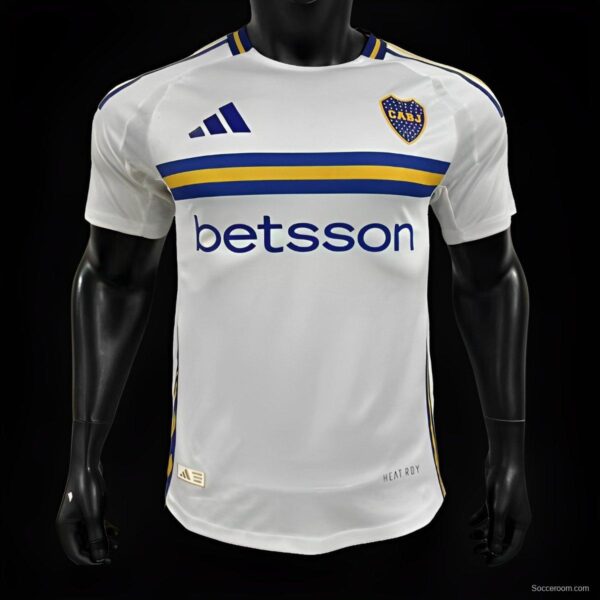 Player Version 24/25 Boca Juniors Away White Jersey