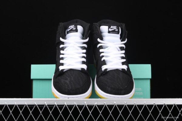 NIKE SB Zoom DUNK High PRO QS skateboard shoes with high uppers 305050-034 - Image 11