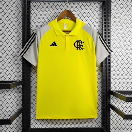 24/25 Flamengo Yellow Polo Jersey