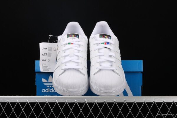 Adidas Originals Superstar FW3694 shell head casual board shoes - Image 12
