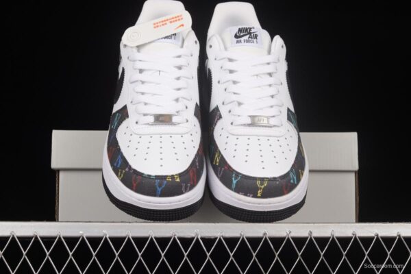 NIKE Air Force 1'07 Low MLB Yankees Joint Name Starry Color Low-Top Casual Sneakers 315122-444 - Image 12