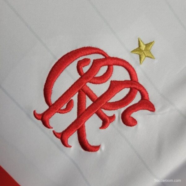 Retro 15/16 Flamengo Away White Jersey - Image 7
