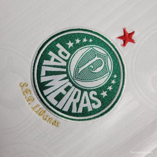 24/25 Women Palmeiras Away White Jersey - Image 6