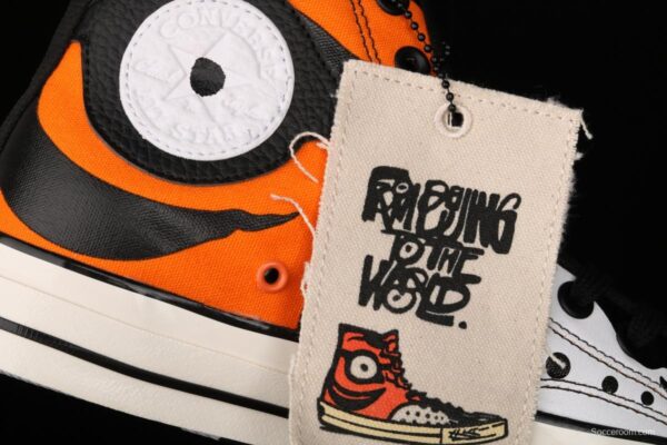 Soulgoods x Converse 70s co-branded Soul Tiger high-top casual board shoes 169906C - Image 6