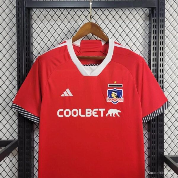 24/25 Colo Colo Third Red Jersey - Image 7