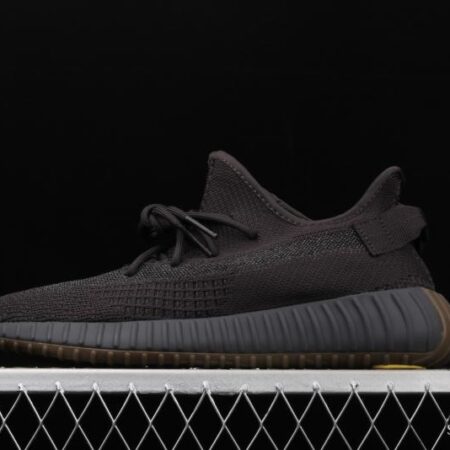 Adidas Yeezy Boost 350V2 Cinder FY4176 Darth Coconut 350 second generation hollowed-out side transparent rubber full star color matching BASF Boost original bottom