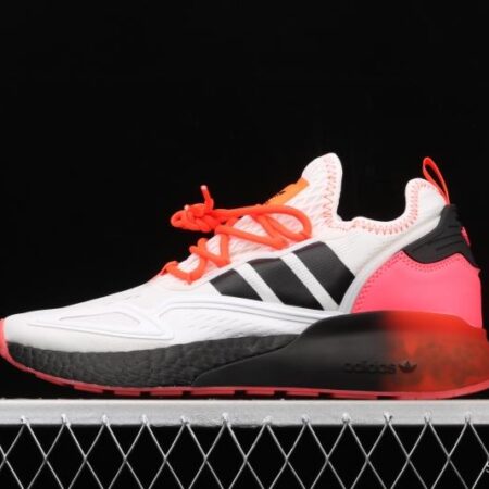 Adidas ZX 2K Boost FY7353 2020 summer new clover popcorn vintage running shoes