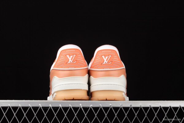 Authentic LV 2021ss early spring fashion catwalk sneakers 410N PiNIKE White - Image 14