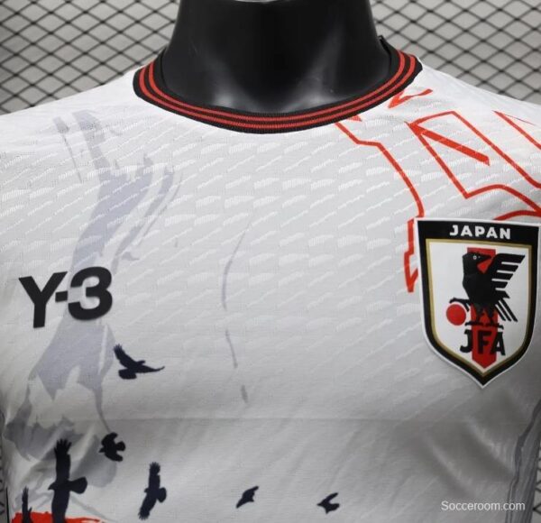 Player Version 2024 Japan White Japanese Samurai Jersey - Image 3