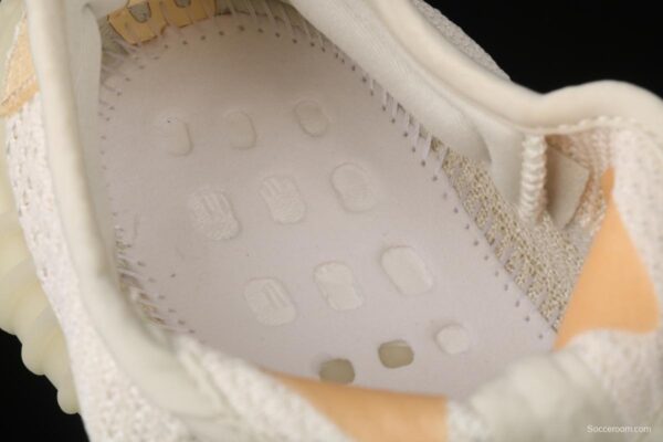 Adidasidas Yeezy 350 Boost V2 GY3438 Darth Coconut 350 second generation hollowed-out temperature change aurora borealis color matching - Image 6