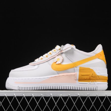 NIKE Air Force 1 ShAdidasow light weight heightened low-top 100-board shoes CQ9503-001
