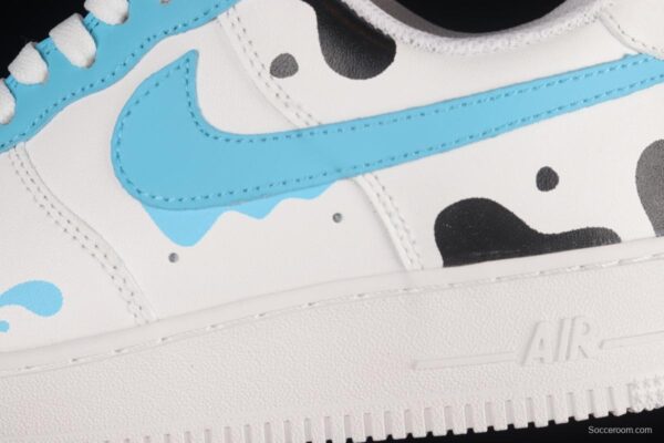 NIKE Air Force 1'07 Low Cow Pattern Low Top Casual Sneakers DD8959-100 - Image 7