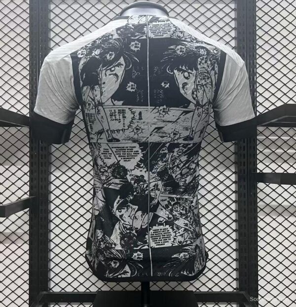 Player Version 2023 Japan Captain Tsubas Special White/Black Jersey - Image 3