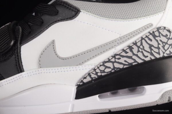 Air Jordan Legacy 312 Low AJ312 Joe 312 rice white black Velcro three-in-one shoes CD7069-105 - Image 7