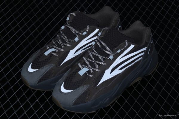 Adidas Yeezy Boost 700Inertia EG6860 Kanye coconut 700gray brown running shoes 3M reflective BASF popcorn - Image 11