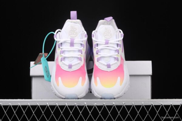 NIKE Air Max 270React new high-frequency mesh function half-palm air cushion cushioning running cloth shoes CU2995-911 - Image 12