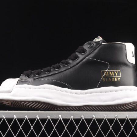 MMY/Maison MIHARA YASUHIRO Wayne Original Sole Leather Mid Sneaker Japanese concept fashion designer Mihara Kangyu brand shell front page deformation retro dissolved ice cream Zhongbang board shoes