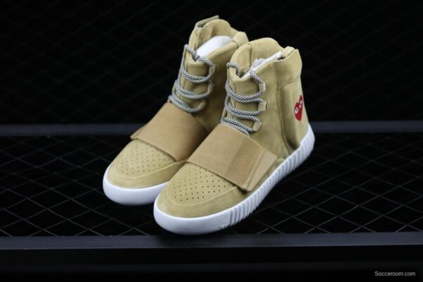 CDG PLAY x 750Yeezy Basf Boost JW5359 jointly customized pure original configuration BASF outsole, focusing on high-end goods in foreign markets. - Image 6