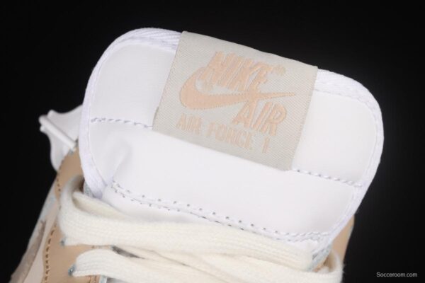 NIKE Air Force 11407 Hot Chocolate hot cocoa coloured low-top casual board shoes CW2288-903 - Image 8