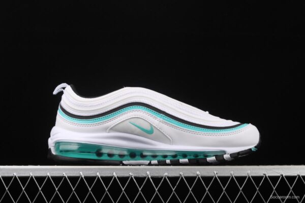 NIKE Air Max 97 White and green bullet air cushion running shoes CZ3574-130 - Image 15