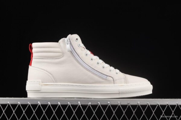 ECCO super soft head leather matching color men's high-top casual board shoes 43050101002 - Image 15
