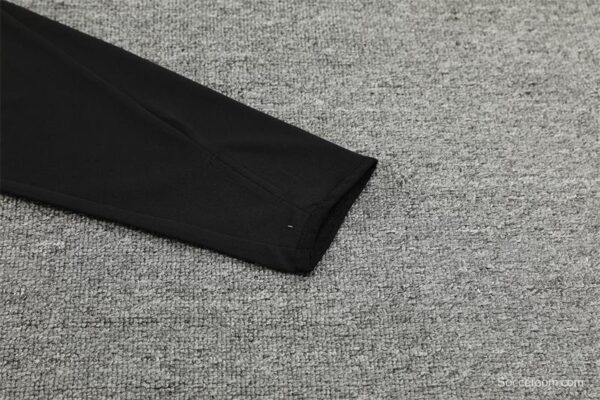 2024 Germany Purple Half Zipper Jacket+Long Pants - Image 4