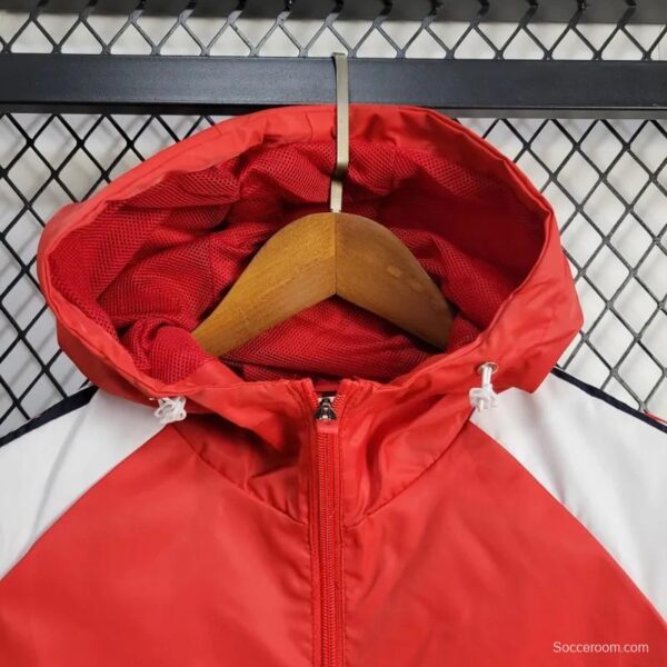 24/25 Bayer 04 Leverkusen Red Windbreaker - Image 5