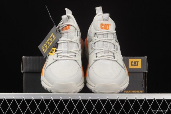 CAT DONGWU LOW Carter workwear four seasons heighten fashion leisure lace-up zigzag soles daddy sports shoes P724508 - Image 12