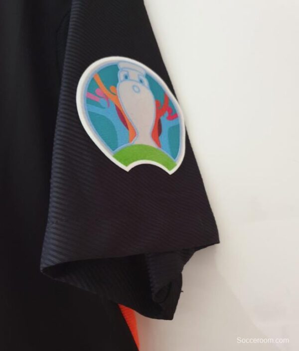 Retro 2020 Netherlands Away Black Jersey - Image 4