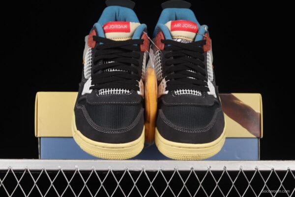 Union La x Air Jordan 4 Retro basketball shoes DC9533-001 - Image 12
