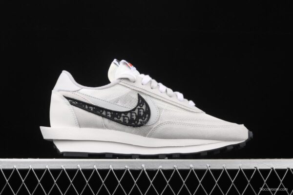 Dior x Sacai x NIKE LVD Waffle Daybreak co-signed catwalk style double hook Swoosh running shoes CN8898-002 - Image 15